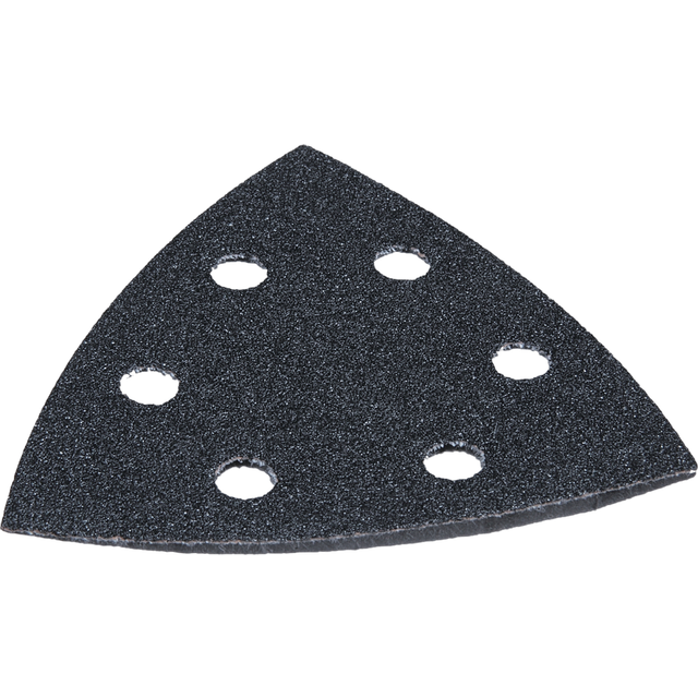 Makita Punched Hook and Loop Black Wood Delta Sanding Sheets 400g Pack of 10