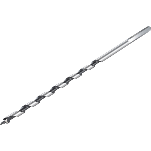 Makita Hex Shank Wood Auger Drill Bit 6mm 200mm Pack of 1