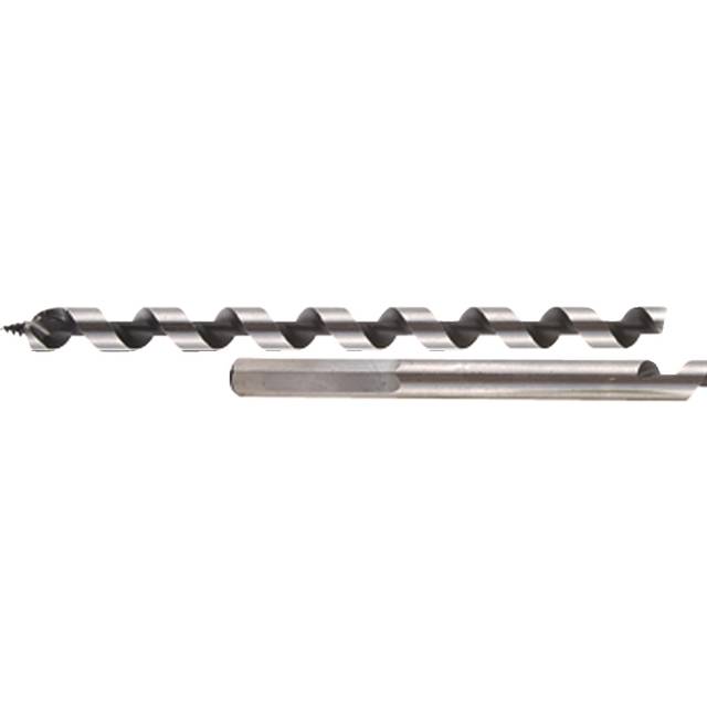 Makita Hex Shank Wood Auger Drill Bit 10mm 250mm Pack of 1