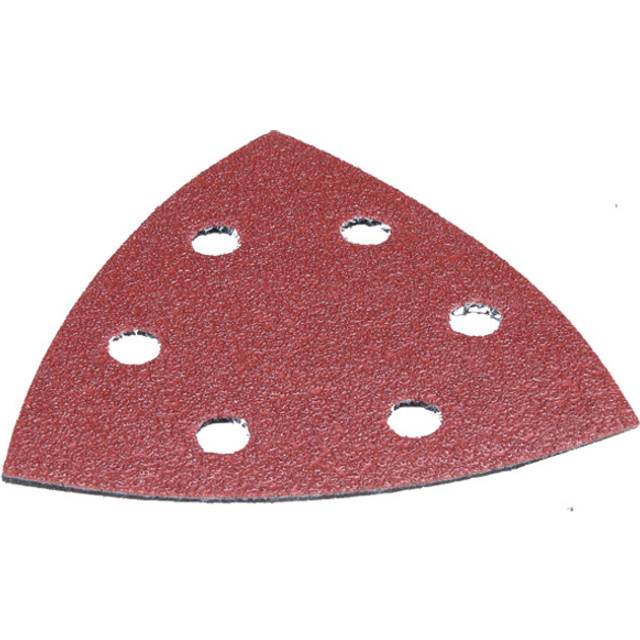 Makita Punched Hook and Loop Delta Sanding Sheets 180g Pack of 10