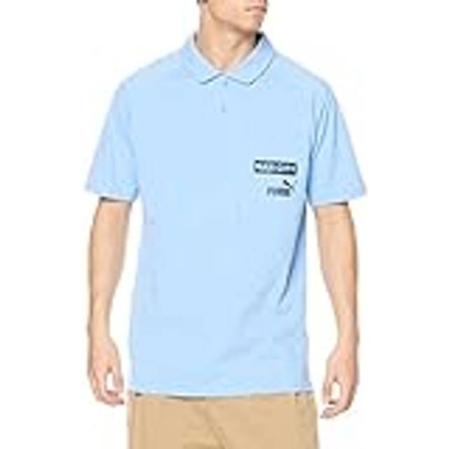 '22-'23 Man City Casuals Polo (Light Grey) Men's Polyester Manchester City Made By: Puma