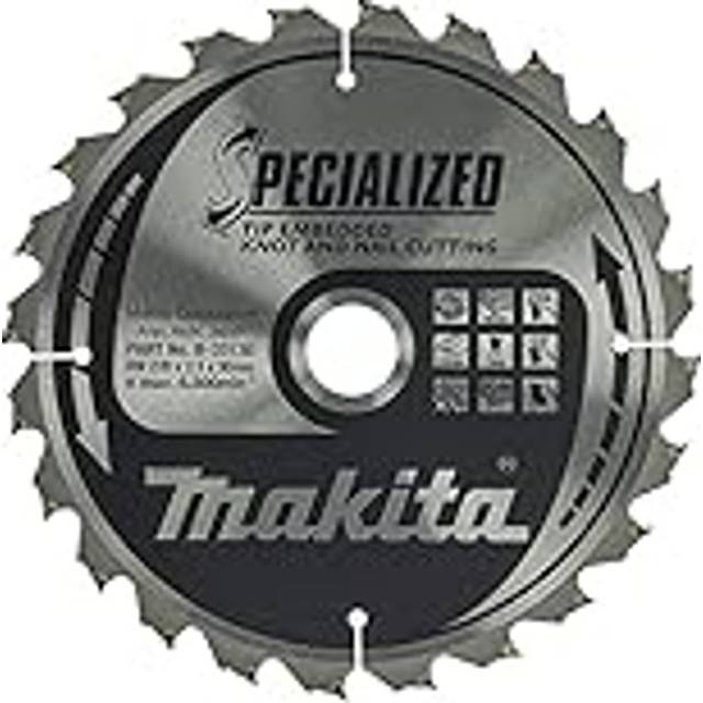Makita SPECIALIZED Circular Saw Blade for Knot and Nail Cutting 235mm 24T 30mm
