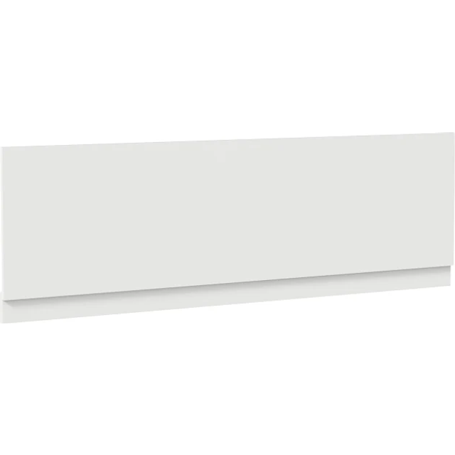 Modern Bathroom 1800 Front & 800 End Bath Panel Pack 18mm MDF White Gloss Plinth