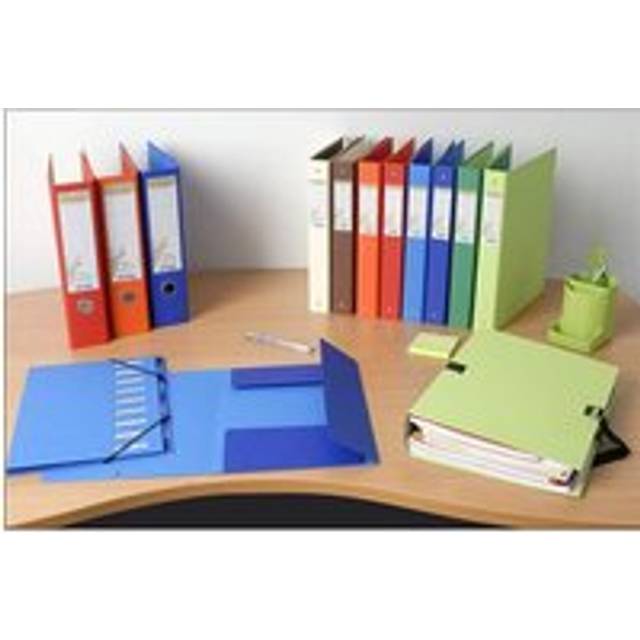 Forever Exacompta Forever Prem Touch Lever Arch File Paper on Board A4 80mm Spin - Black