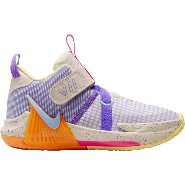 (PS) Nike LeBron Witness 7 'Action Grape Vivid Orange' - purple - 12C