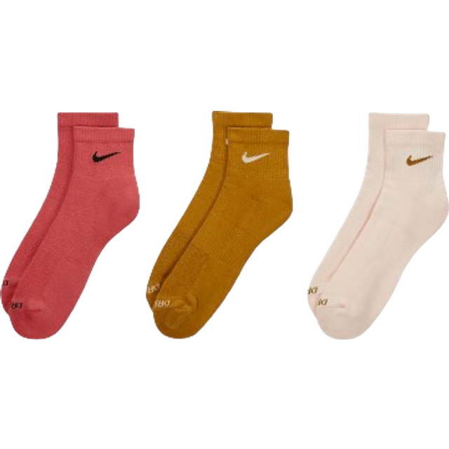 Nike Everyday Plus Cushioned Training Ankle Socks (3 Pairs) 'Multi-Color' SX6890-992 - XL