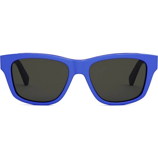 Celine Smoke Square Mens Sunglasses CL40249U 92A 55 - Blue (OS)