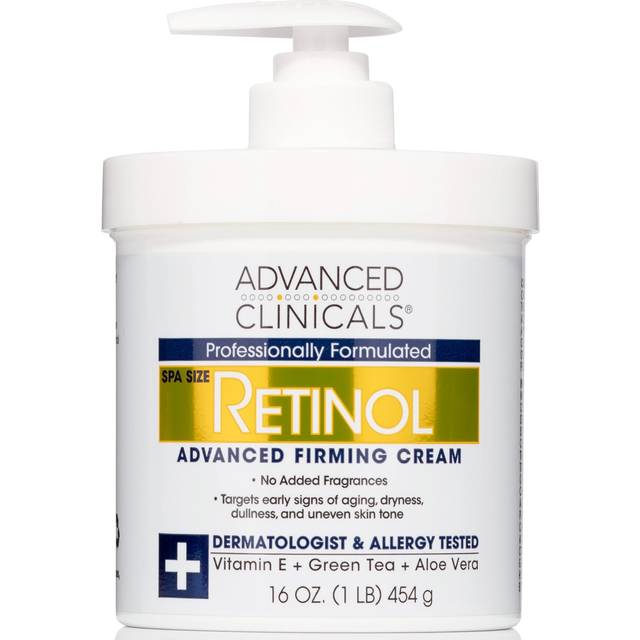 Advanced Clinicals, Retinol, Advanced Firming Cream, 16 oz (454 g)