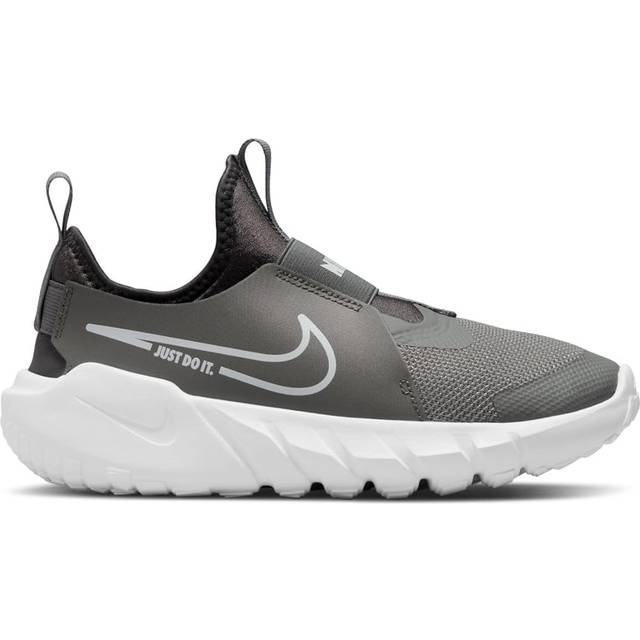 Nike Pojke Flex Runner 2 (GS) sneaker, Platt pewter vit medium askfoto, 36.5 EU