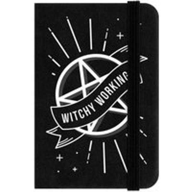 Grindstore Witchy Workings Mini Notebook - Black - one size