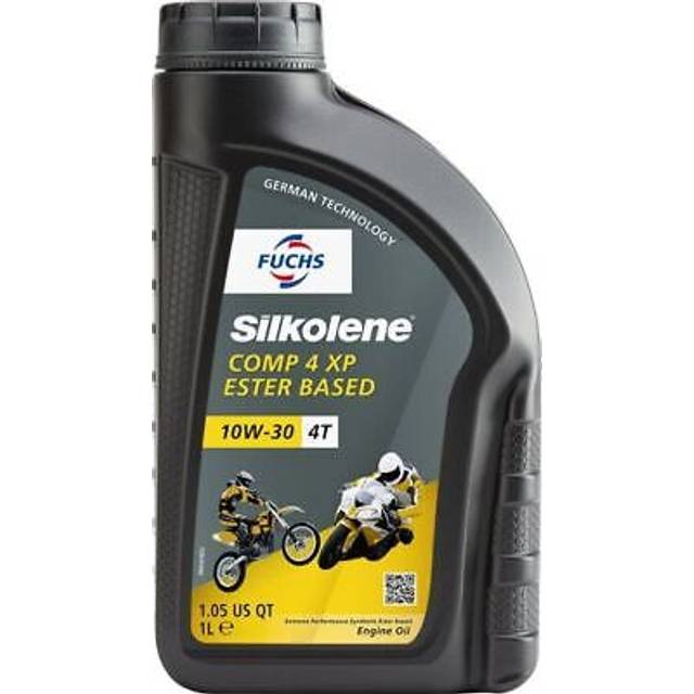 Silkolene comp 4 10w-30 xp synthetic ester based 4t motorcycle engine oil - 1l