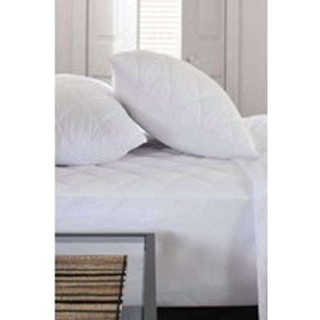 Anti Allergy Quilted Mattress Protector - White - King
