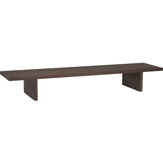 Ferm Living Kona display table side table Dark stained oak veneer