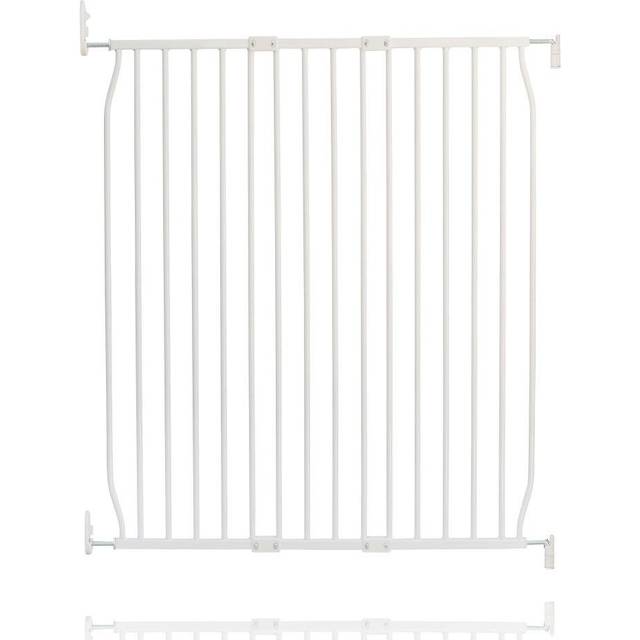 (90cm - 100cm, White) Safetots Eco Screw Fit Baby Gate