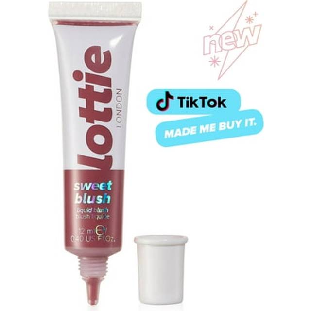 Lottie London Sweet Blush in Mocha Mauve  Buildable  blendable and lightweight liquid blusher  seamless blending for a natural dewy finish