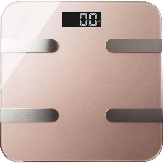 Symple Stuff Health Bluetooth 16 In 1 Smart Body Analysis Weighing Scale, Gold (397kg)