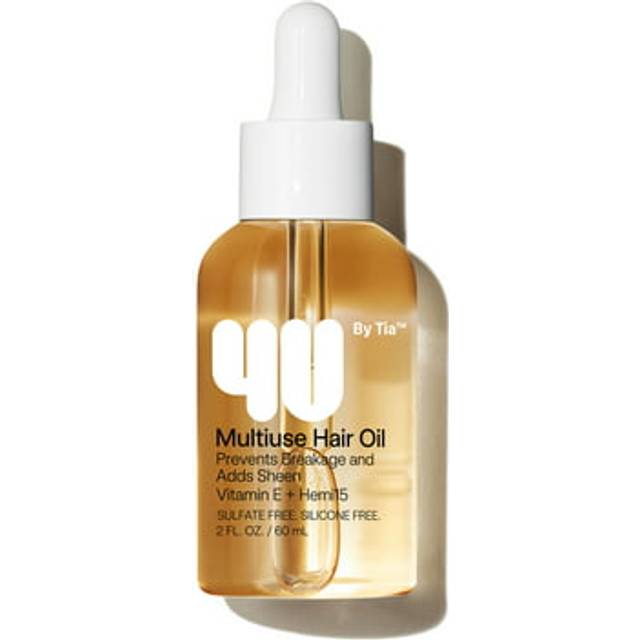 4U by Tia Multi-Use Hair Oil - HEMI15 & Vitamin C - Nourish, Repair, Frizz Control, Natural Ingredients 2 fl oz