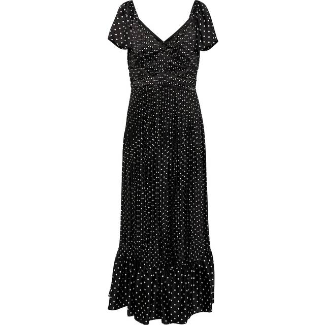 Polo Ralph Lauren Polka-dot crÃªpe midi dress