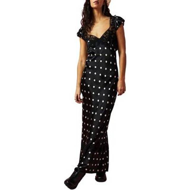 Butterfly Babe Maxi Dress in Black And White Combo, Size: XL
