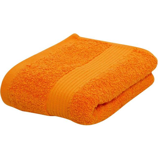 Gözze New York duschhandduk, set om 1, mjuk och absorberande handduk, 100% bomull, 70 x 140 cm, orange, 550-0764-5