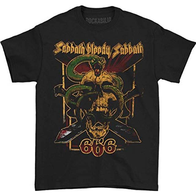 Black sabbath men's bsts32mb02 t-shirt, s black