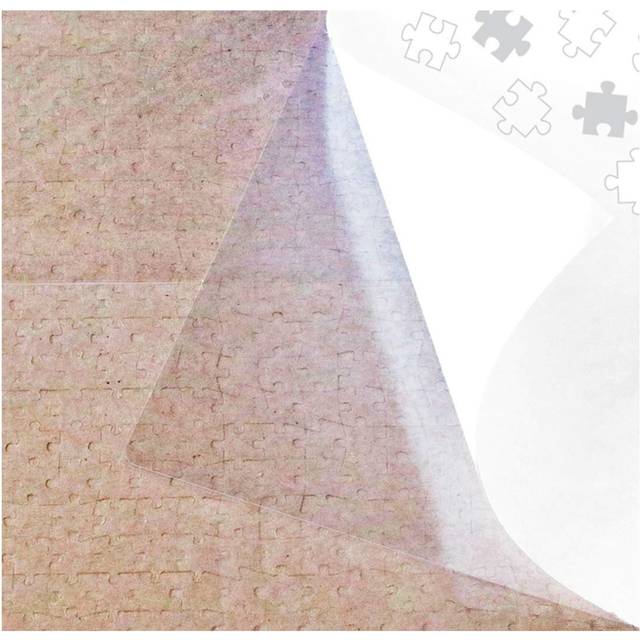 Extra Large Clear Puzzle Glue Sheets Puzzle Saver Peel and Stick - Preserve 1000 Piece Puzzle in Minutes