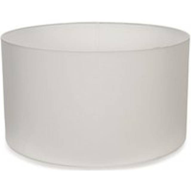 ValueLights Reni White Ceiling Drum Lamp Shade Large - 45 x 25 x 45cm