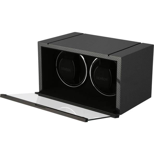 Benson Watch Winder Double Swiss Series 2.20 Carbon Fibre