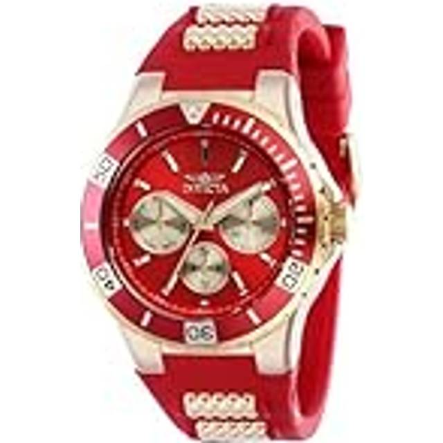 Invicta Red Ladies Aviator Watch