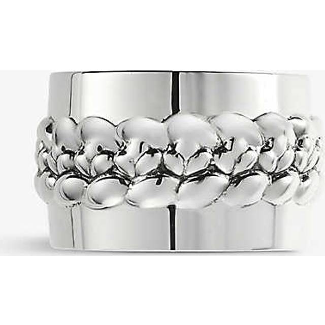 Christofle Braided Silver-plated Napkin Ring 3cm