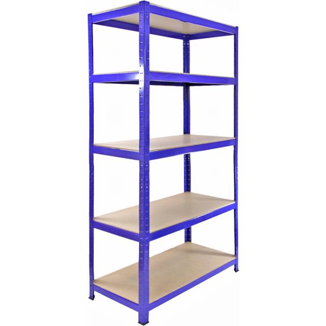 Monster Shop T-RAX Blue Metal Racking Units 180 x 45 x 90cm 10 Pack - MonsterShop - 183 x 90 x 45cm