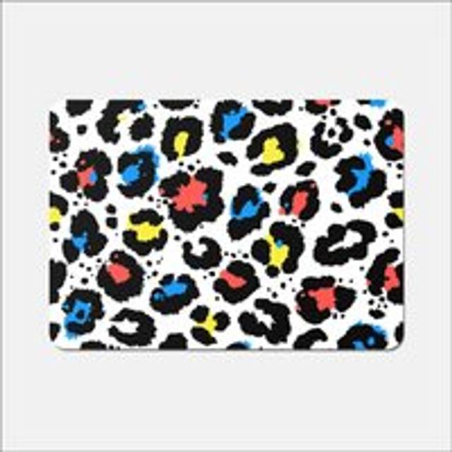 Warren Reed - Designer Vertical Abstract Brush Pattern Kitchen Splashback W700Mm X H650Mm, Multi