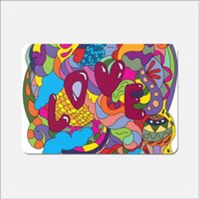Colourful Melon Pattern Kitchen Splashback - Yellow - 900mm x 650mm