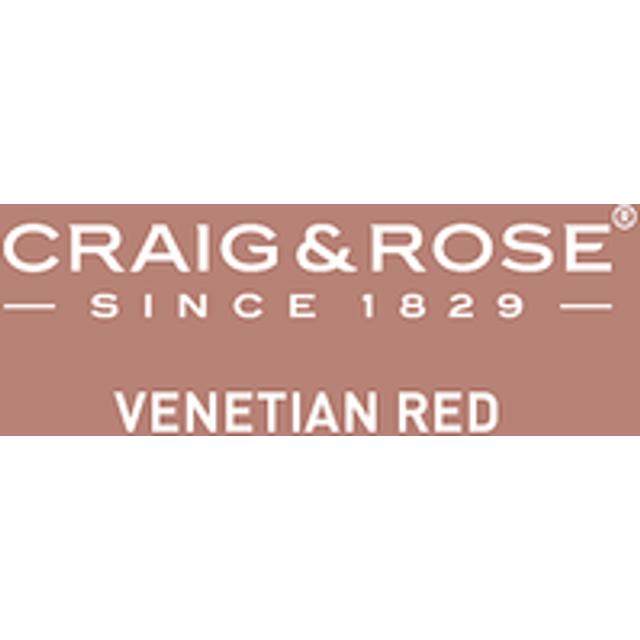 Craig and Rose 1829 Chalky Emulsion Paint, Venetian Red Colour Patch