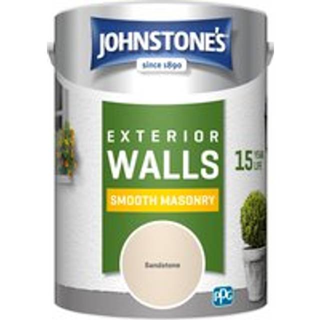 Leyland Granocryl Smooth Masonry Sandstone Paint 5L - JOHNSTONES