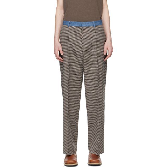OUR LEGACY Multicolor Borrowed Trousers - OLD MONEY CHECK - IT 54