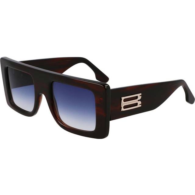 Victoria Beckham VB 677S 227, SQUARE Sunglasses, FEMALE - Brown