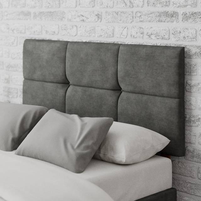 Caine Kimiyo Linen Headboard - Dark Grey