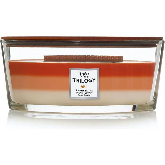 WoodWick Pumpkin Gourmand Ellipse Candle