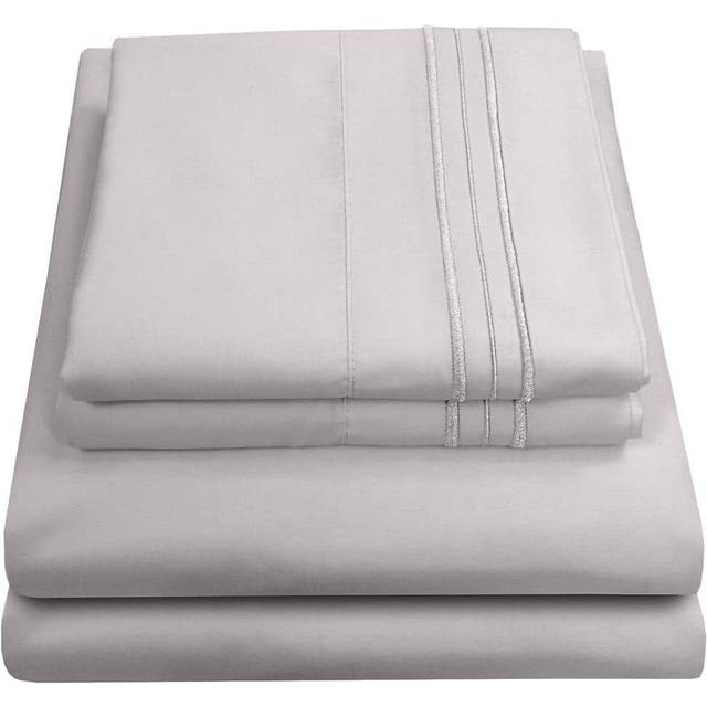 RV Queen Bed Sheets - Breathable Luxury Sheets with Full Elastic & Secure Corner Straps Built In - 1800 Supreme Collection Extra Soft Deep Pocket Bedd