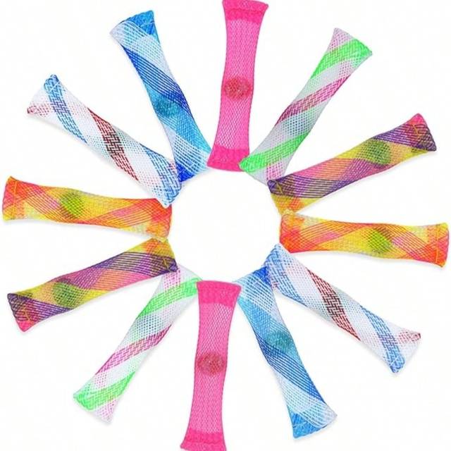 6/12/18/24/30/36st Mixed Color Marble Mesh Fidget Toys, Stress Relief Marble Mesh Leksaker, Marmor Och Mesh Fidgets Depression Toy, Fidgits, Fidgets S - slumpmässig färg (6 st,18 st,12 st,30 st,24 st,36 st,15 st,9 st)