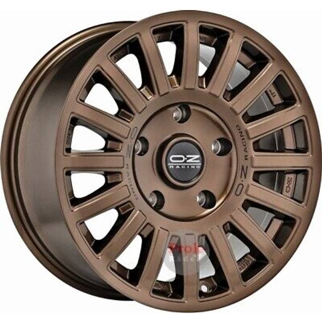 OZ Racing Rally Raid Alloy Wheels In Gloss Bronze Black Lettering Set Of 4 - 17x8 Inch ET35 5x112 PCD, Bronze