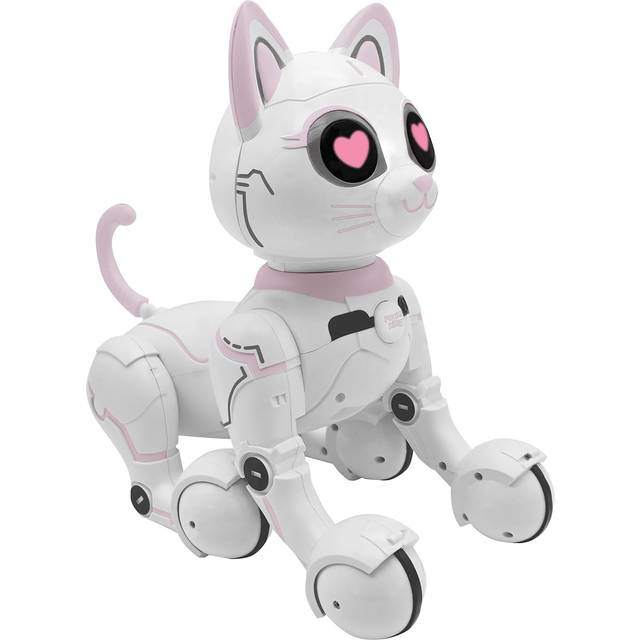Lexibook Power Kitty Programmable Smart Robot Kitten, White
