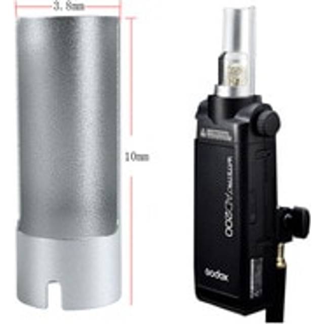 Godox AD-S18 Metalen Bescherming Reflector Schop Flash Buis Lamp Licht Voor Godox Witstro Flash AD200 AD180 AD360 YN200