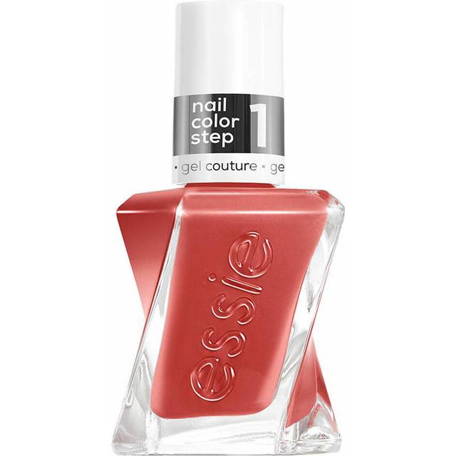 Essie couture fashion freedom nagellack – nr 549, vävt at hjärta, långvarigt nagellack i rött, 13,5 ml