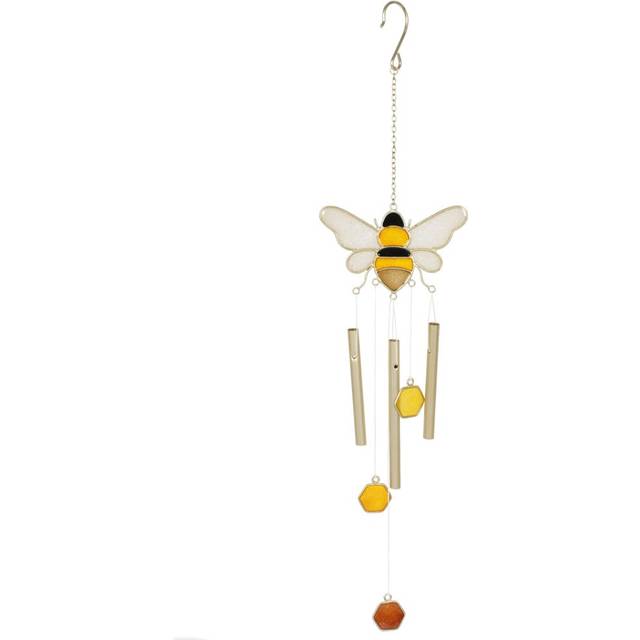 Bee and honeycomb windchime