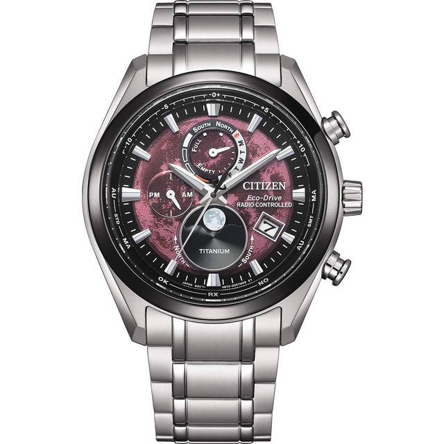 Citizen by1018-80x eco drive r/c moonphase, luxury box editionfree shipping