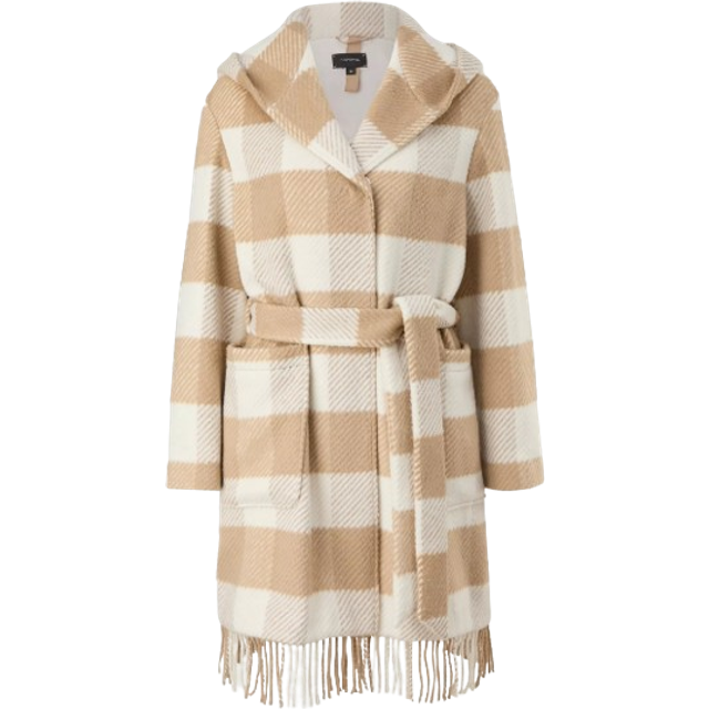 comma Långärmad damkappa, 84N4 beige, 38