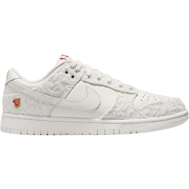 Nike  Dunk Low Give Her Flowers Women Sneakers Cream Sail University-Red FZ3775-133 36