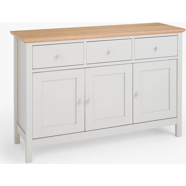 John Lewis Wilton Wide Sideboard, Linen